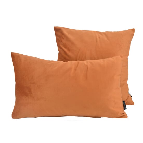 Gek op kussens! Sierkussen velvet terracotta | 45 x 45 cm | velvet/polyester - Image 2