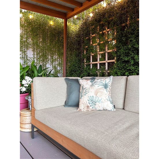 NOVÉE Hibiscus flower outdoor | 45 x 45 cm | kussenhoes | katoen/polyester - Image 2