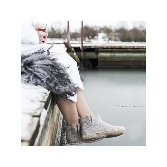 Glerups Low boot leather sole g 01-grey - Image 4
