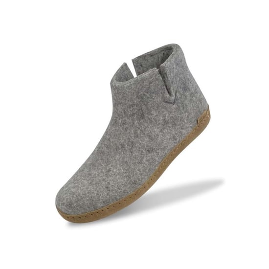 Glerups Low boot leather sole g 01-grey - Image 5