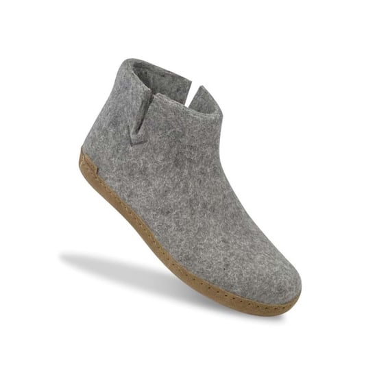 Glerups Low boot leather sole g 01-grey - Image 6