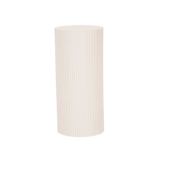 House Vitamin Side table / pillar- cylinder mdf sand 30x65cm - Image 2