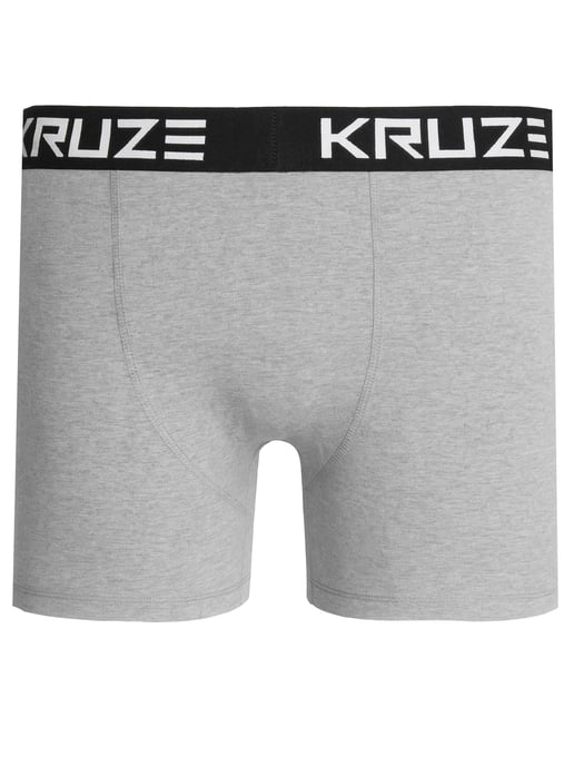 Kruze | 3 Pack Mens Cotton Stretch Boxer Shorts - Image 3