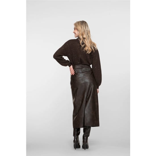 Geisha 56503-10 775 skirt pu brown - Image 2
