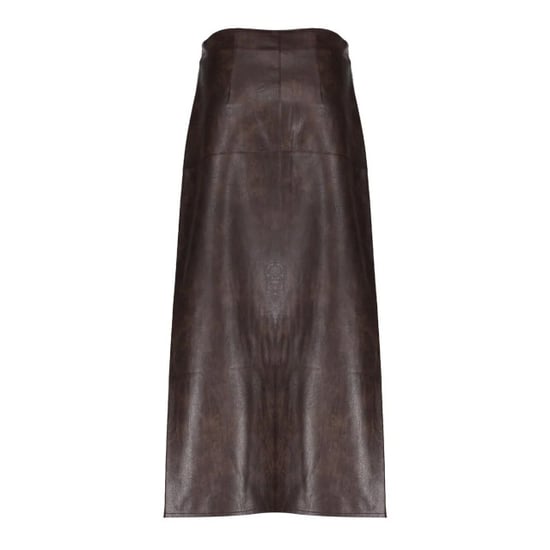Geisha 56503-10 775 skirt pu brown - Image 4