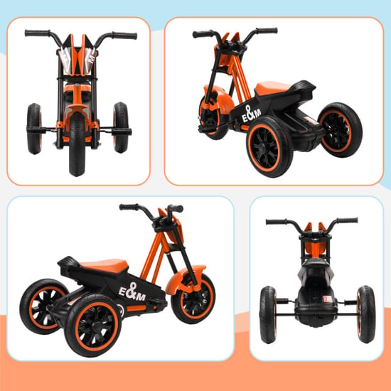 4goodz Driewieler loopfiets met pedaal voor kinderen 18–36 maanden - - Image 2
