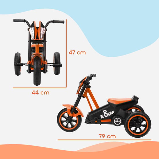 4goodz Driewieler loopfiets met pedaal voor kinderen 18–36 maanden - - Image 4