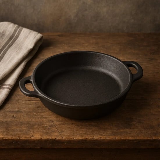 Maysternya Gietijzeren barbecue pan ø 18 x 3 cm zwart - Image 3