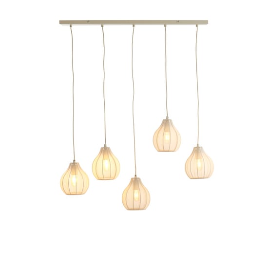 Light & Living hanglamp 5l 100x15x21,5 cm elati zand - Image 5