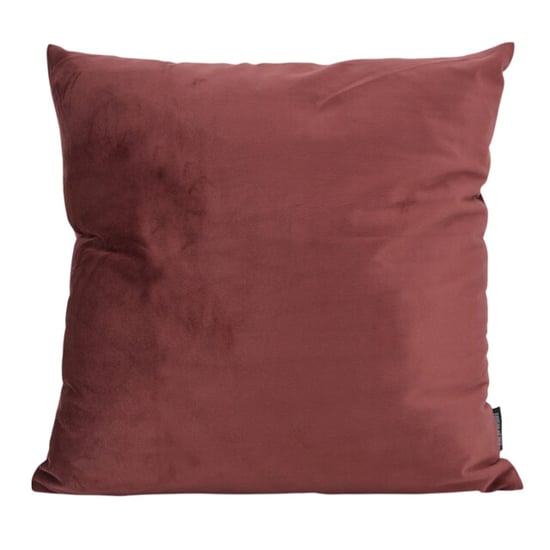 Gek op kussens! Velvet kastanje | 45 x 45 cm | kussenhoes | polyester - Image 1