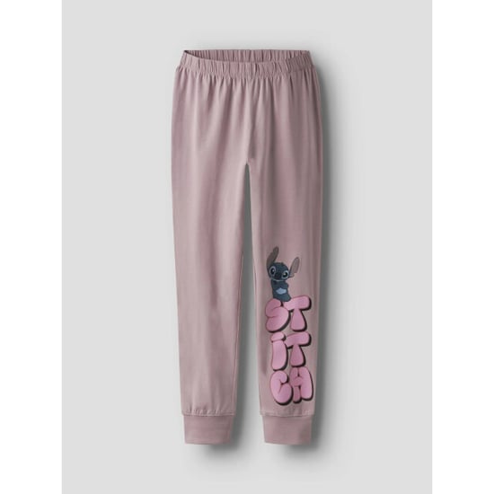 Name It Meisjes lange pyjama set nkfolina stitch lila - Image 5