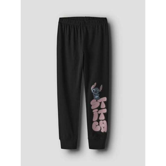 Name It Meisjes lange pyjama set nkfolina stitch zwart - Image 2