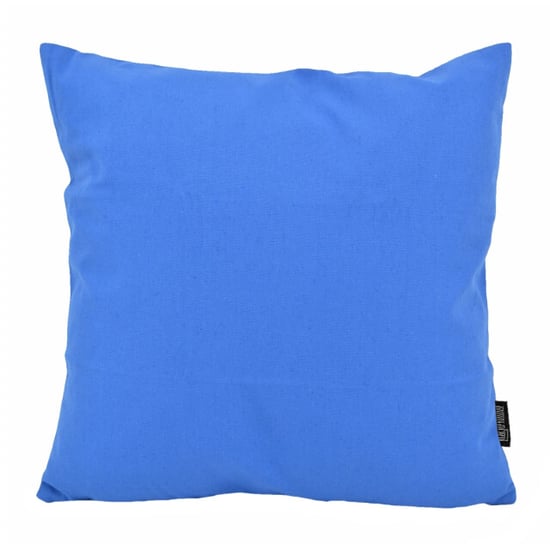 Gek op kussens! Uni blauw | 45 x 45 cm | kussenhoes | katoen / polyester - Image 1