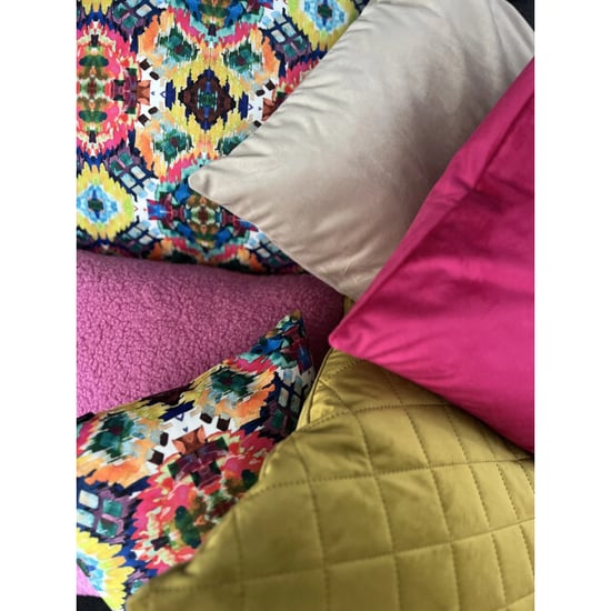 Gek op kussens! Velvet roze long | 30 x 50 cm | kussenhoes | polyester - Image 2