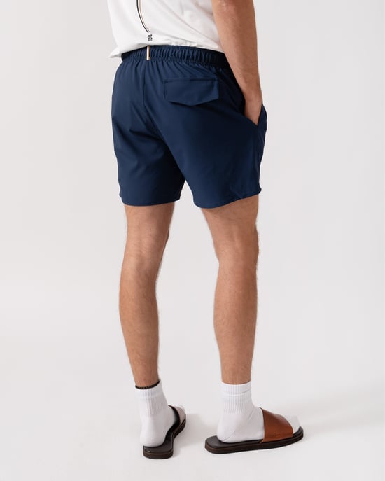 Tio Swim Shorts in Dark Blue - Image 2