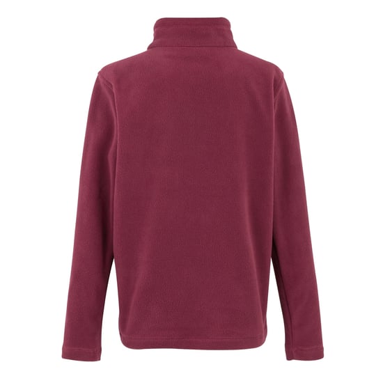 Regatta Great Outdoors Childrens/Kids Hot Shot II Half Zip Fleece Top (Dark Pimento) - Image 2