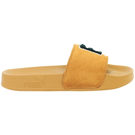 Puma x Rihanna Fenty FU Womens Brown Sliders - Image 1