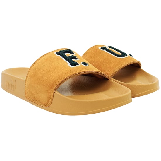 Puma x Rihanna Fenty FU Womens Brown Sliders - Image 2