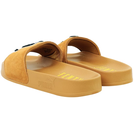 Puma x Rihanna Fenty FU Womens Brown Sliders - Image 3