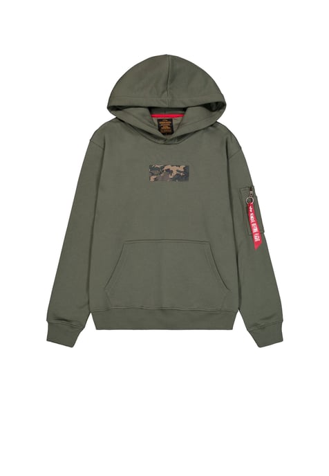 Camo Panel Hoodie - Image 1