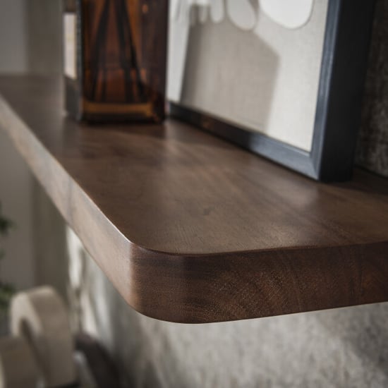 Hoyz wandplank carve 120cm massief acacia - Image 4