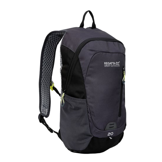 Regatta Highton V2 20L Backpack (Black/Seal Grey) - Image 3