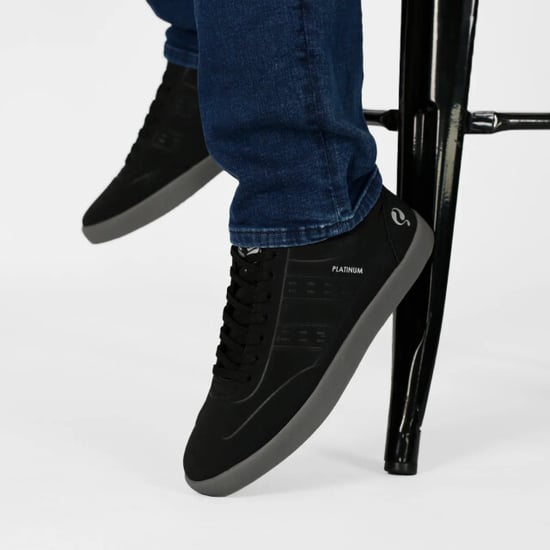 Q1905 Sneaker platinum one zwart/antraciet - Image 3