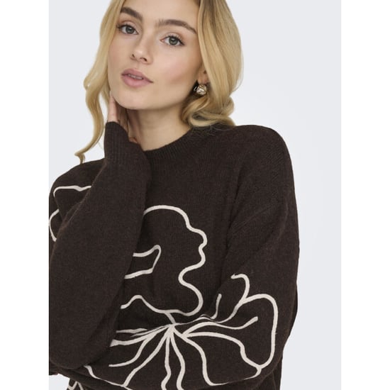 Jacqueline de Yong Jdyjella ls flower pullover knt noos dessin - Image 5