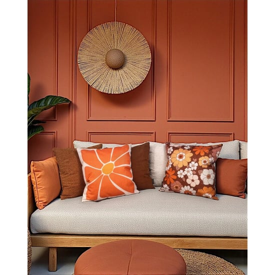 Gek op kussens! Coco cognac | 45 x 45 cm | kussenhoes | corduroy/polyester - Image 2