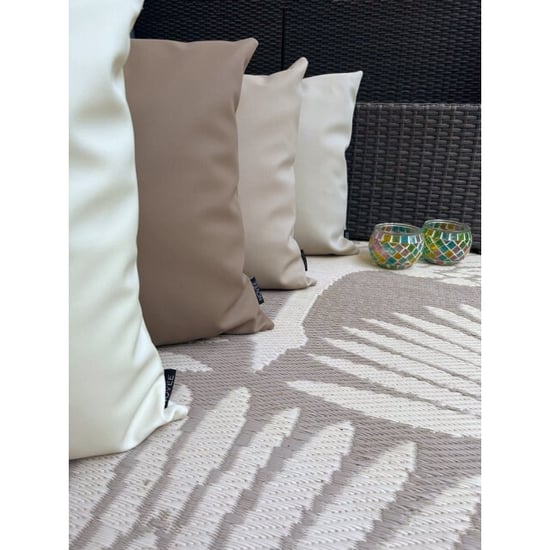 NOVÉE Sierkussen odyssey sand outdoor | 45 x 45 cm | pvc - Image 2
