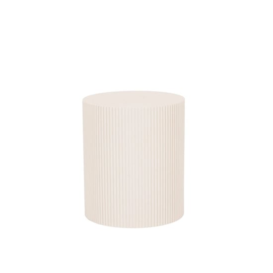 House Vitamin Side table cylinder- mdf sand 39x45cm - Image 2