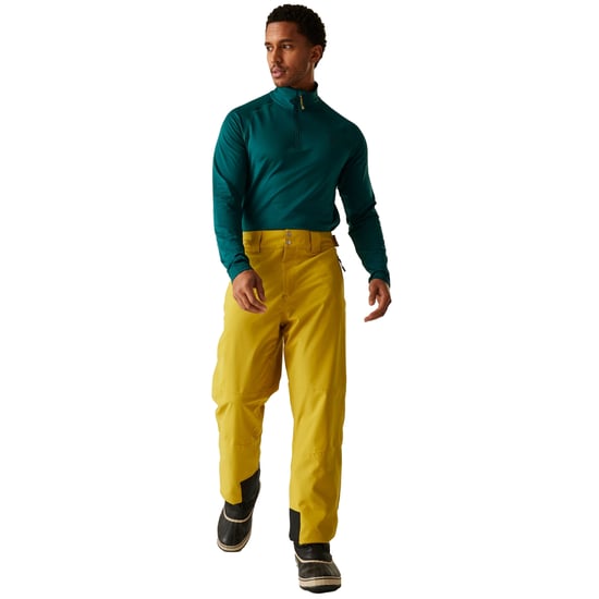 Dare 2B Mens Achieve II Ski Trousers (Gold Flake) - Image 4
