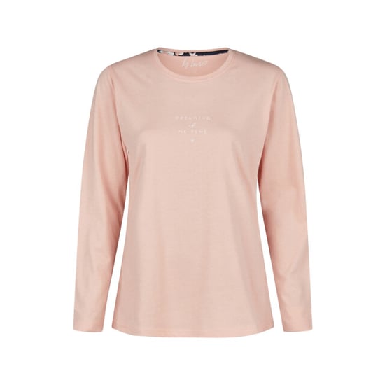 By Louise Dames pyjama set lang roze gebloemd - Image 2