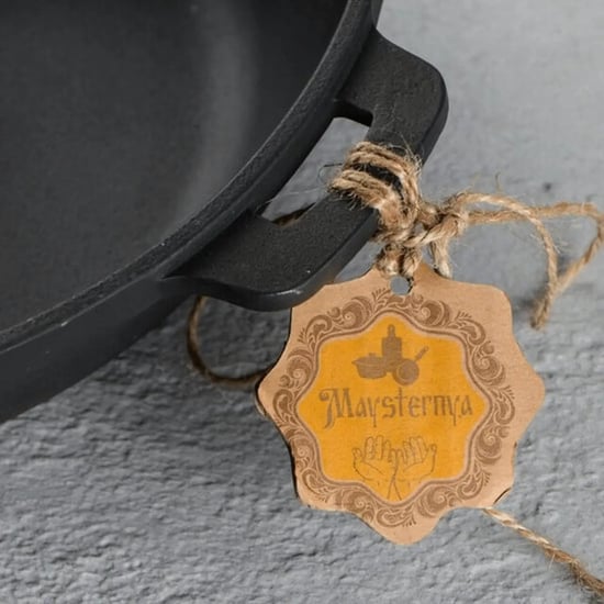 Maysternya Gietijzeren barbecue pan ø 34 x 4 cm zwart - Image 3