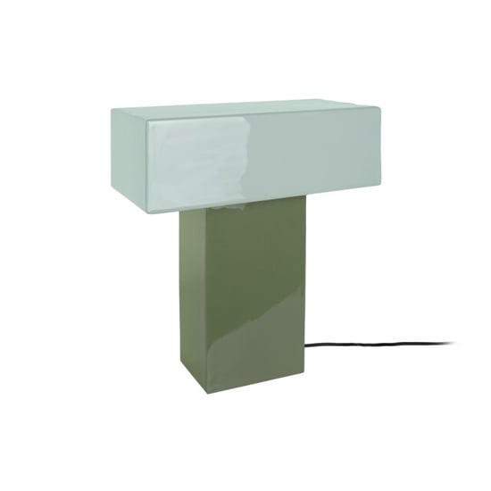 Leitmotiv tafellamp grato recto jungle green & grayed jade - Image 2