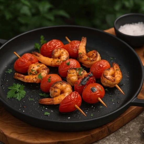 Maysternya Gietijzeren barbecue pan ø 34 x 4 cm zwart - Image 4