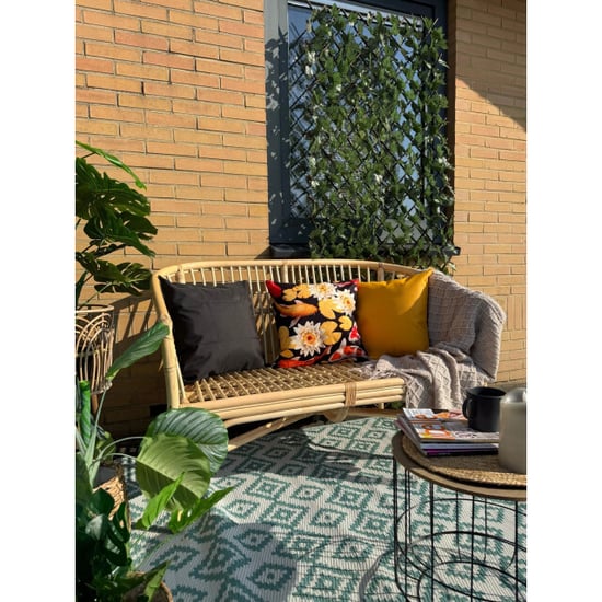 NOVÉE Jax yellow outdoor | 45 x 45 cm | kussenhoes | pu leder - Image 2