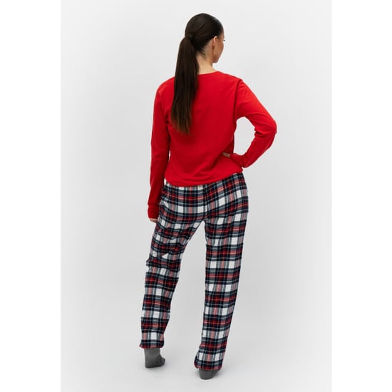 By Louise Dames pyjama set met flanellen pyjamabroek - Image 3