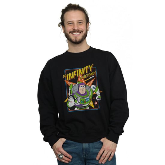 Disney Heren Toy Story 4 Buzz To Infinity Sweatshirt (Zwart) - Image 3