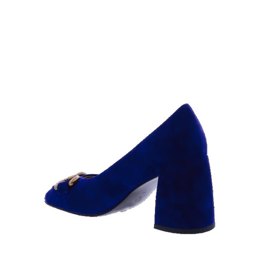 Bibi Lou Dames amber suede pump blauw - Image 2