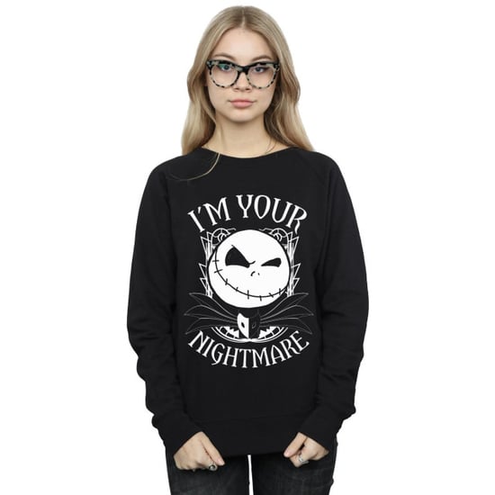 Disney Dames/Dames Nightmare Before Christmas Nightmare Sweatshirt (Zwart) - Image 3