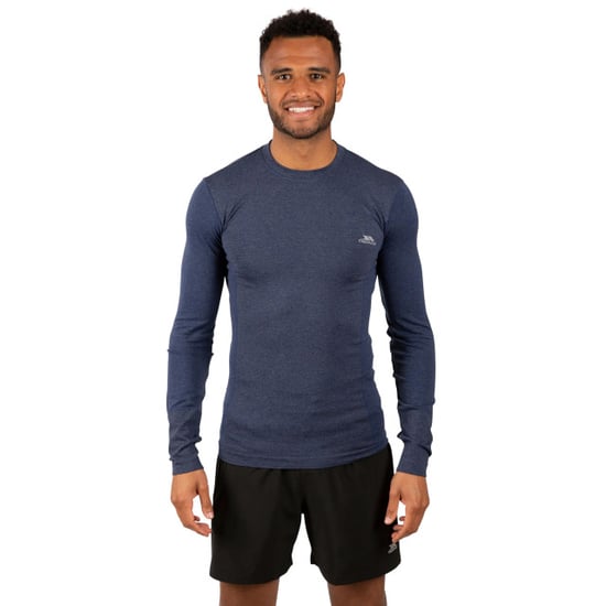 Trespass - Heren Timo Lange Mouwen Sport Shirt (Marine Marl) - Image 3