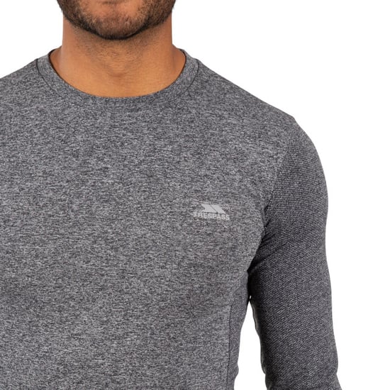 Trespass - Heren Timo Lange Mouwen Sport Shirt (Grijs) - Image 4