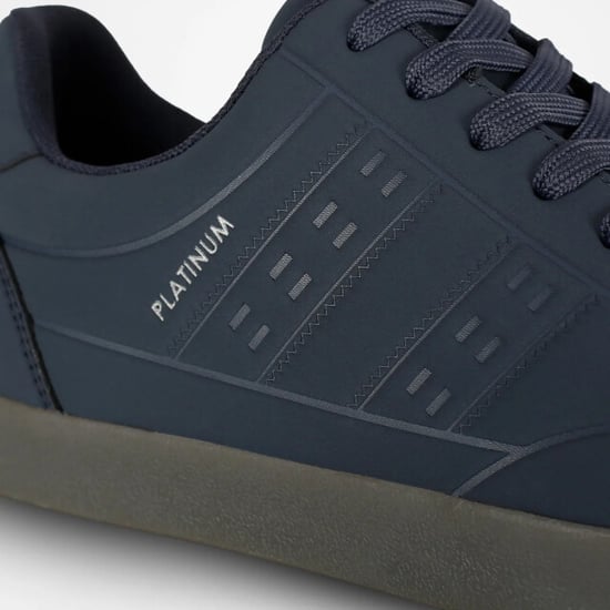 Q1905 Sneaker platinum one middenblauw/antraciet - Image 3