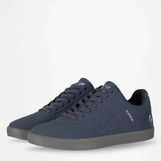 Q1905 Sneaker platinum one middenblauw/antraciet - Image 5