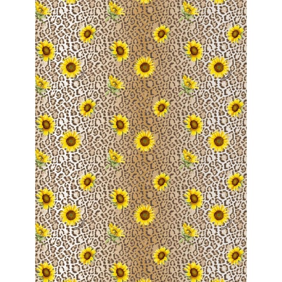 Mucho Gusto Broek lesbos luipaardprint met zonnebloemen - Image 4
