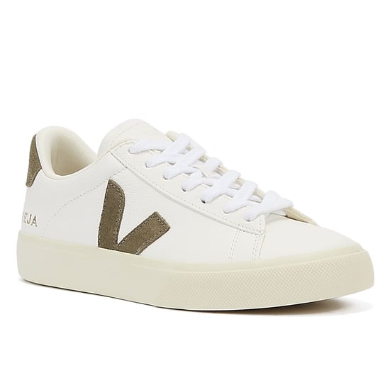 Veja Campo Extra Khaki Women's White/Khaki Trainers - Image 2