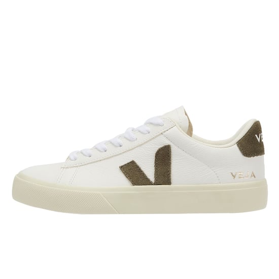 Veja Campo Extra Khaki Women's White/Khaki Trainers - Image 5