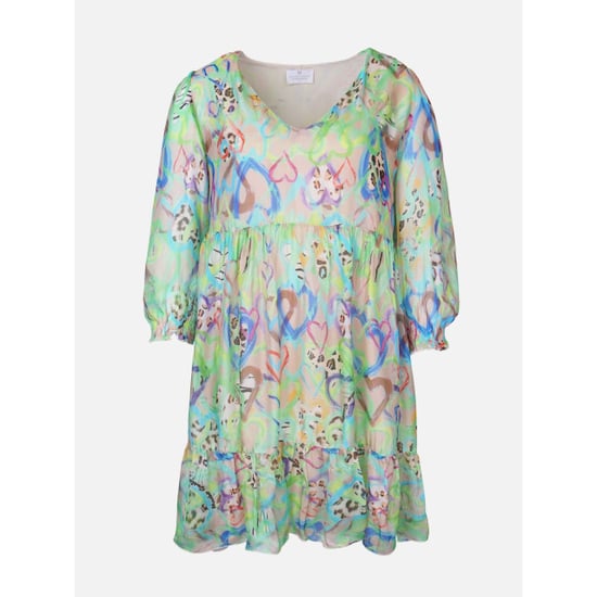 Mucho Gusto Jurk montemerano groene harten - Image 5