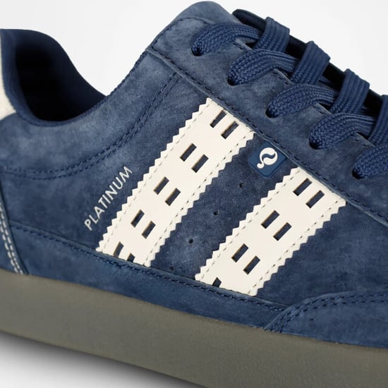 Q1905 Sneaker platinum blauw/offwhite/grijs - Image 4